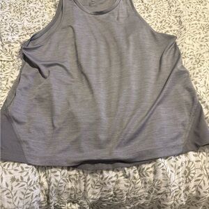 Nike Gray Boxy Sleeveless Tank Top